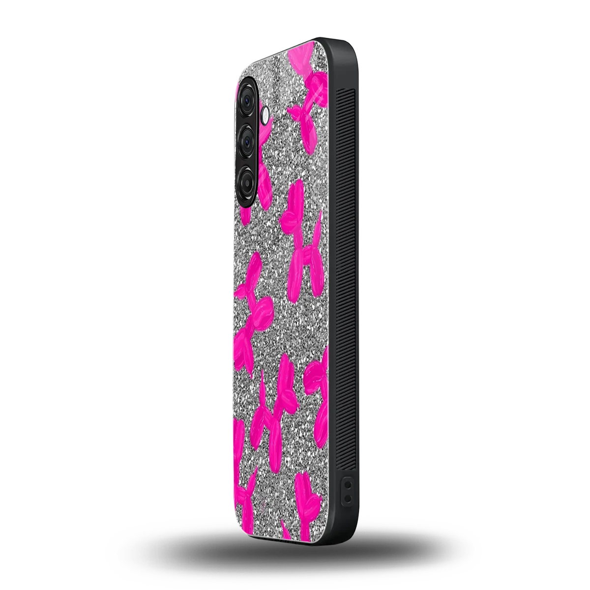 Glittery Ride samsung galaxy a37 5g mobile cover | shockproof glass phone case