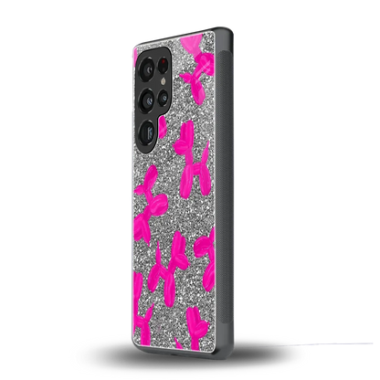 Glittery Ride samsung galaxy s25 ultra mobile cover | shockproof glass phone case