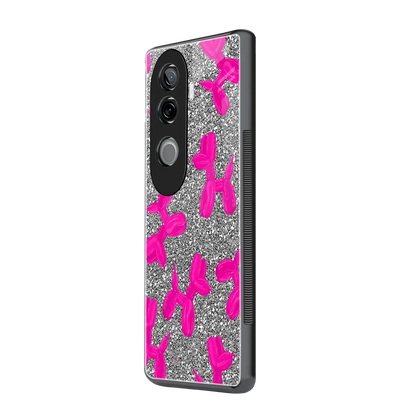 Glittery Ride vivo v40e mobile cover | shockproof glass phone case
