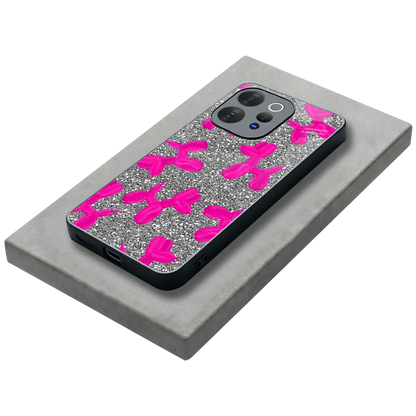 Glittery Ride stylish phone case for vivo v70 | glossy glass and slim fit