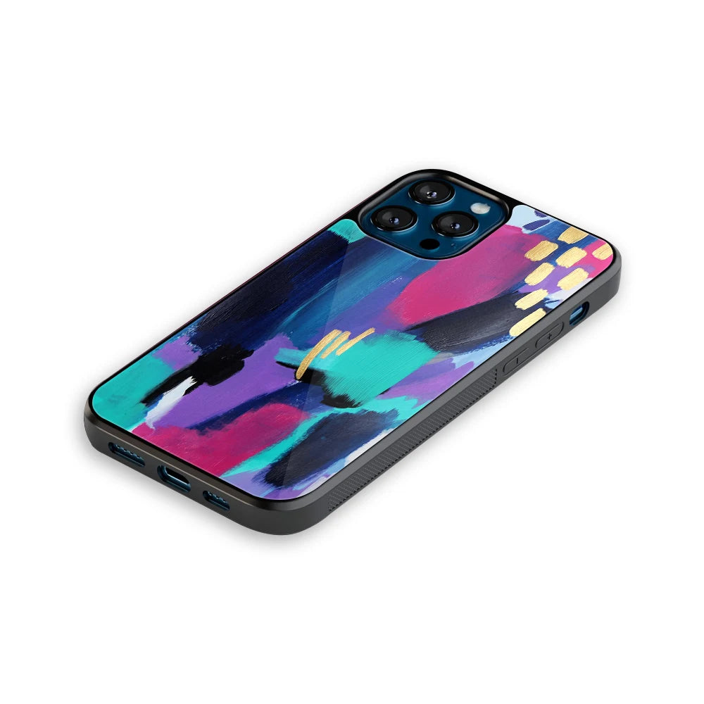 Luxury Glass Back Mobile Cover for iPhone, Samsung Galaxy, OnePlus, Pixel, Redmi & More