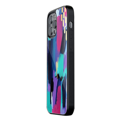 Trendy Glass Back Mobile Case for iPhone, Samsung, Redmi, OnePlus, Google Pixel, Motorola