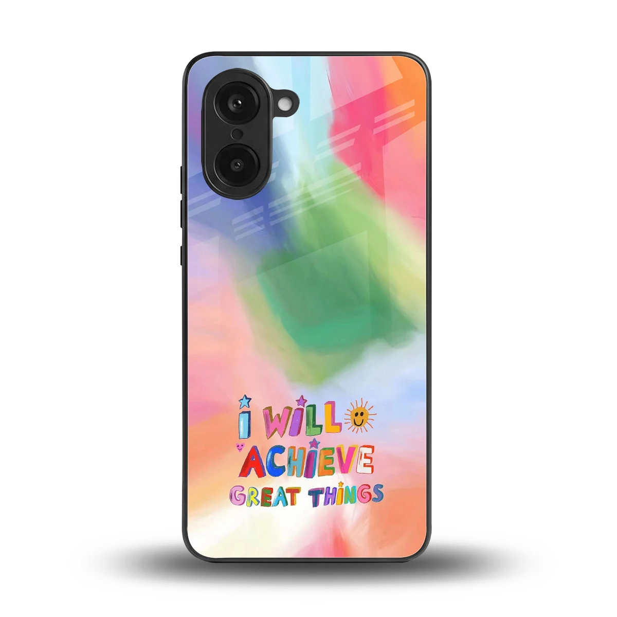 Goal Setter back phone cover | glass case for oneplus nord ce5 5g