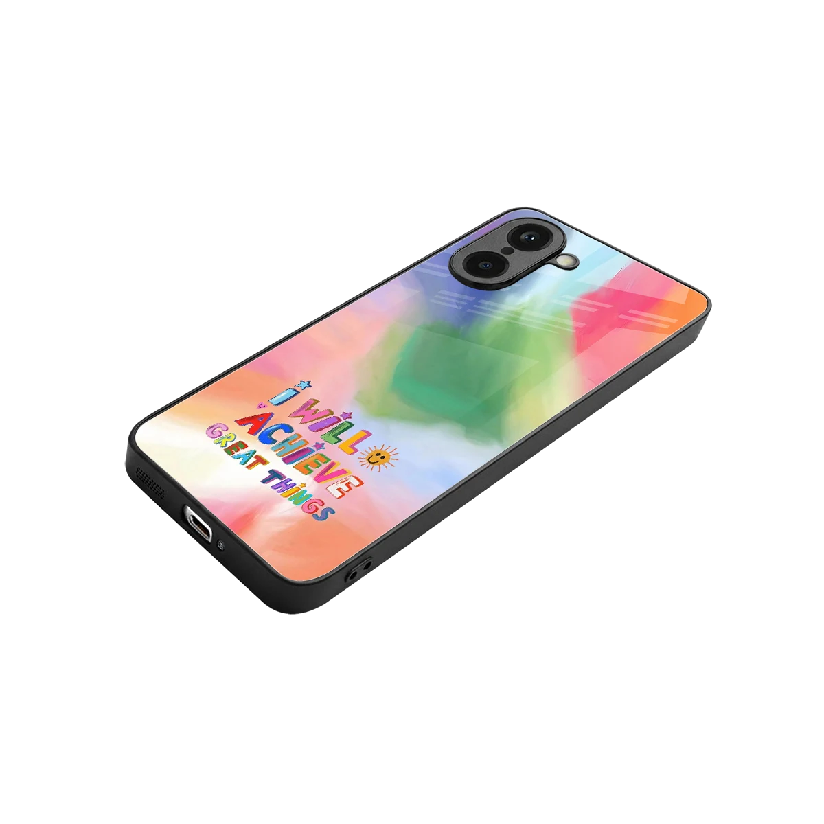 Goal Setter stylish phone case for oneplus nord ce5 5g | glossy glass and slim fit