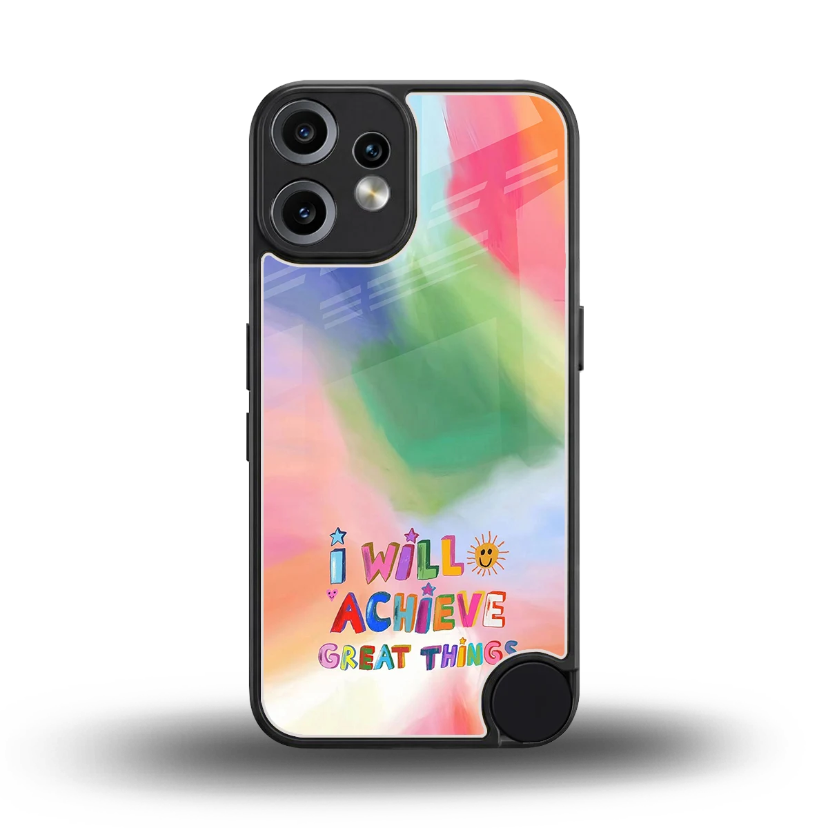 Goal Setter back phone cover | glass case for cmf nothing phone 2 pro