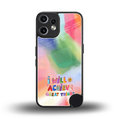 Goal Setter back phone cover | glass case for cmf nothing phone 2 pro