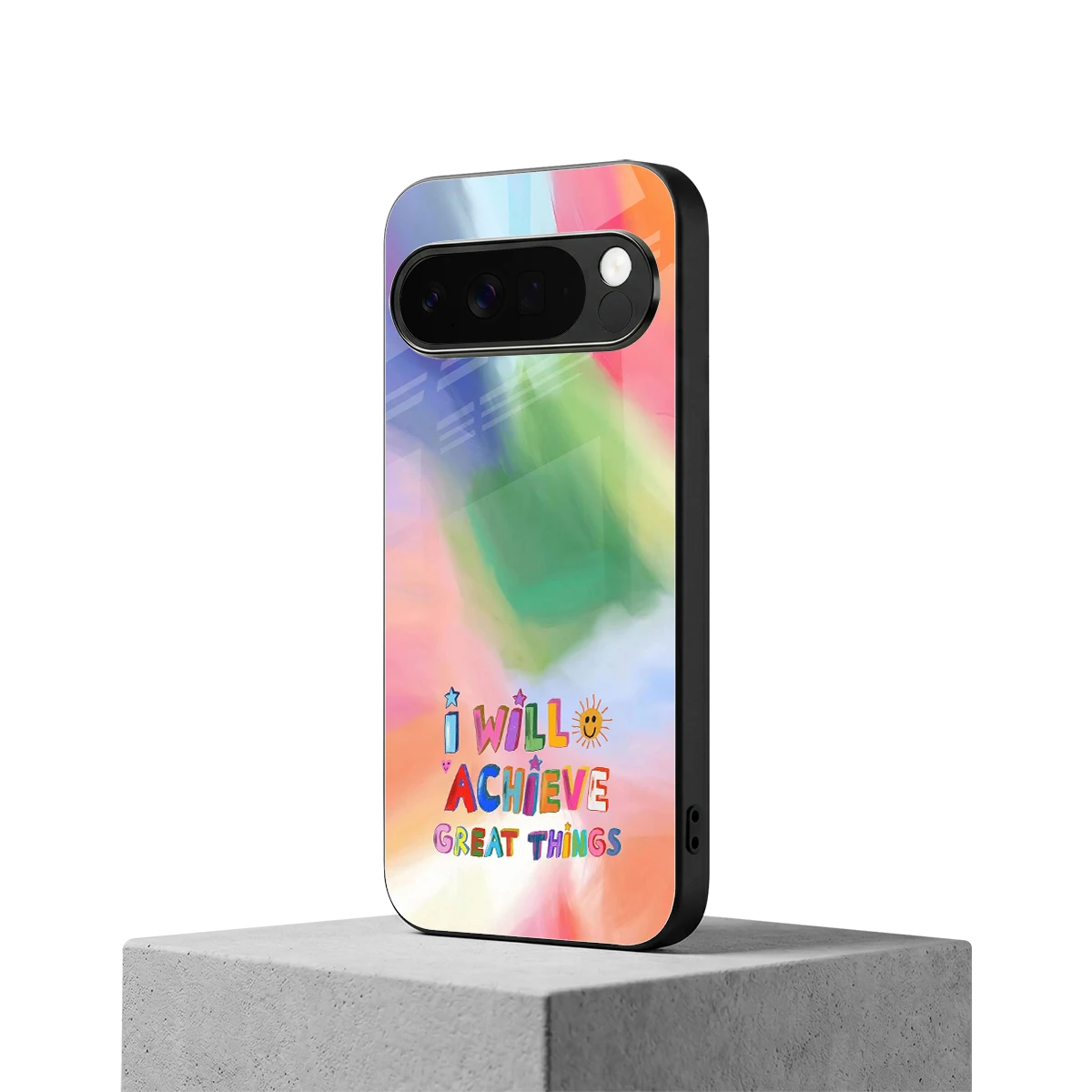 Goal Setter google pixel 10 pro xl mobile cover | shockproof glass phone case