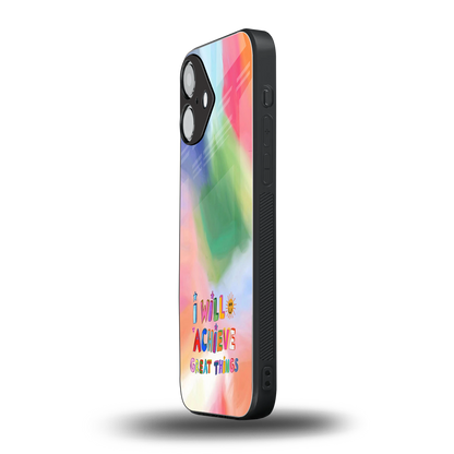 Goal Setter Phone Case for Iphone 16 | Glass Case