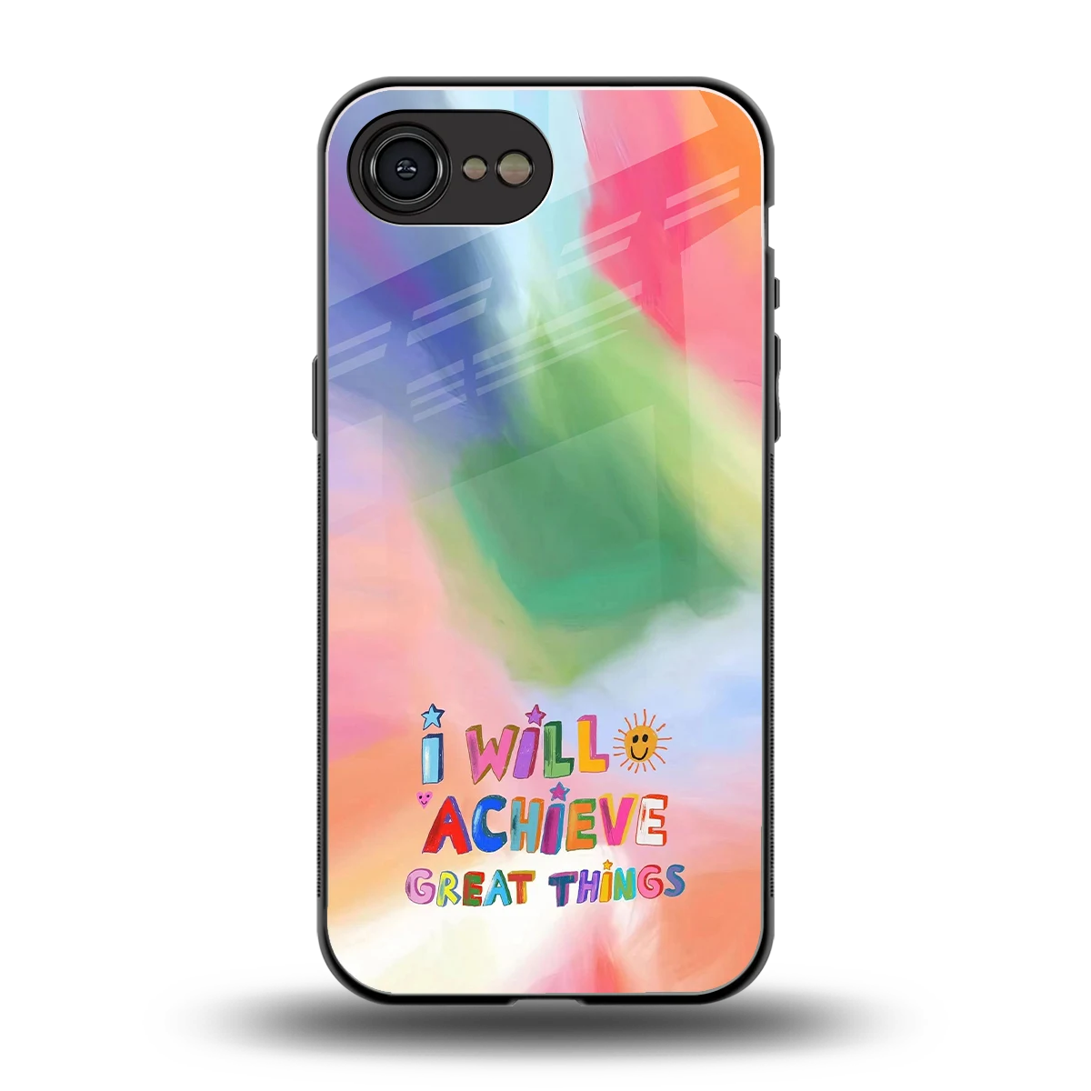 Goal Setter back phone cover | glass case for iphone 17e