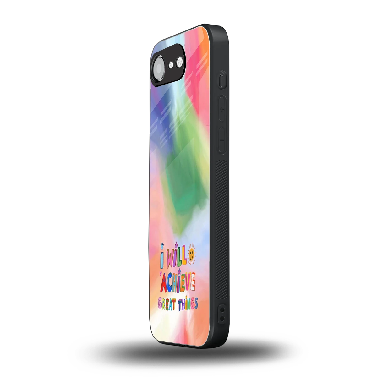 Goal Setter iphone 16e mobile cover | shockproof glass phone case