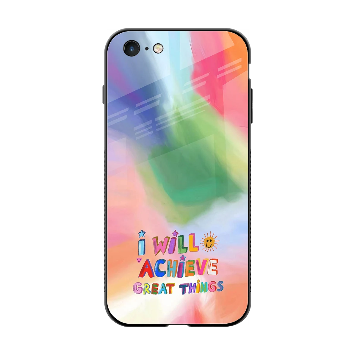 Goal Setter back phone cover | glass case for iphone 6s