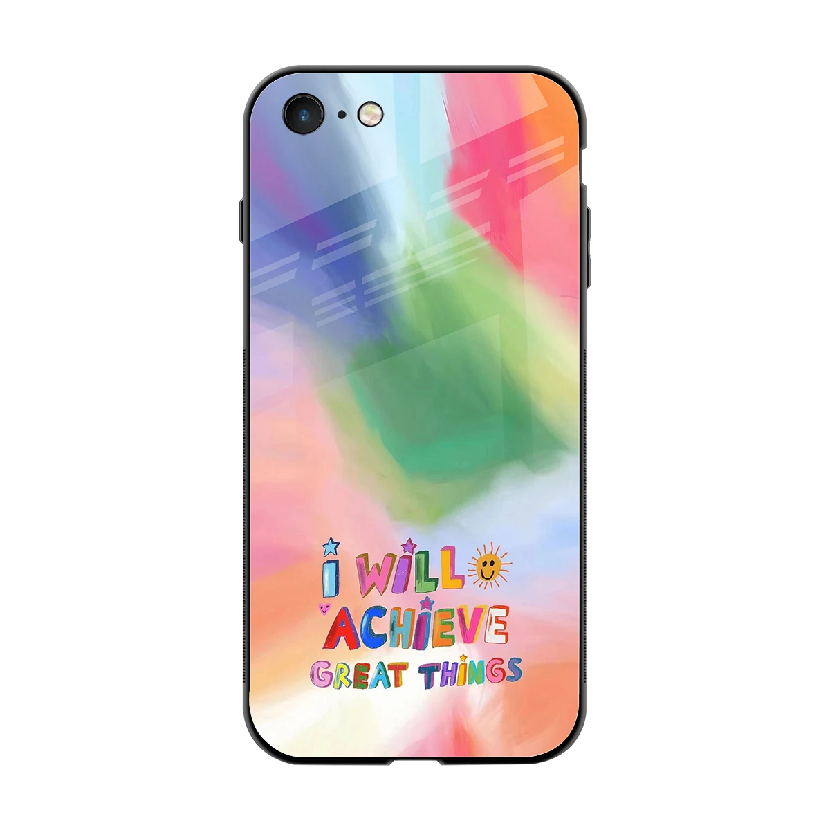 Goal Setter back phone cover | glass case for iphone 7