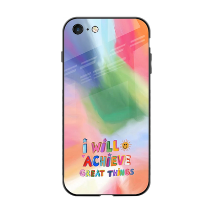 Goal Setter back phone cover | glass case for iphone 7
