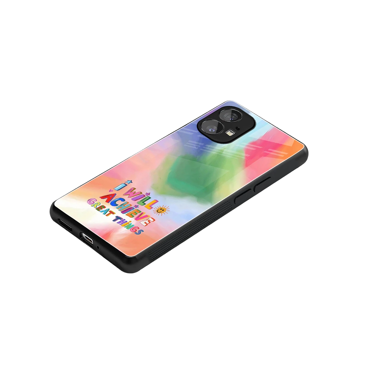 Goal Setter stylish phone case for nothing phone 1 | glossy glass and slim fit