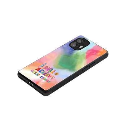 Goal Setter stylish phone case for nothing phone 2 | glossy glass and slim fit