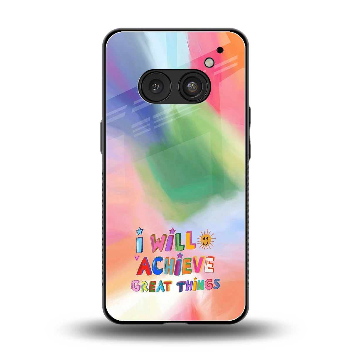 Goal Setter back phone cover | glass case for nothing phone 2a