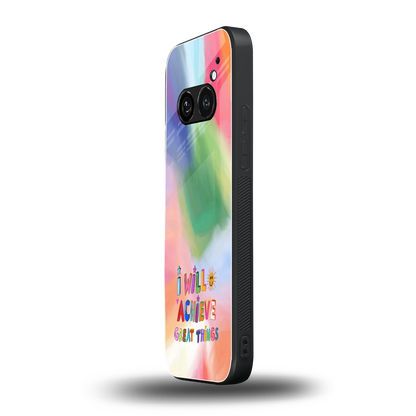 Goal Setter nothing phone 2a mobile cover | shockproof glass phone case