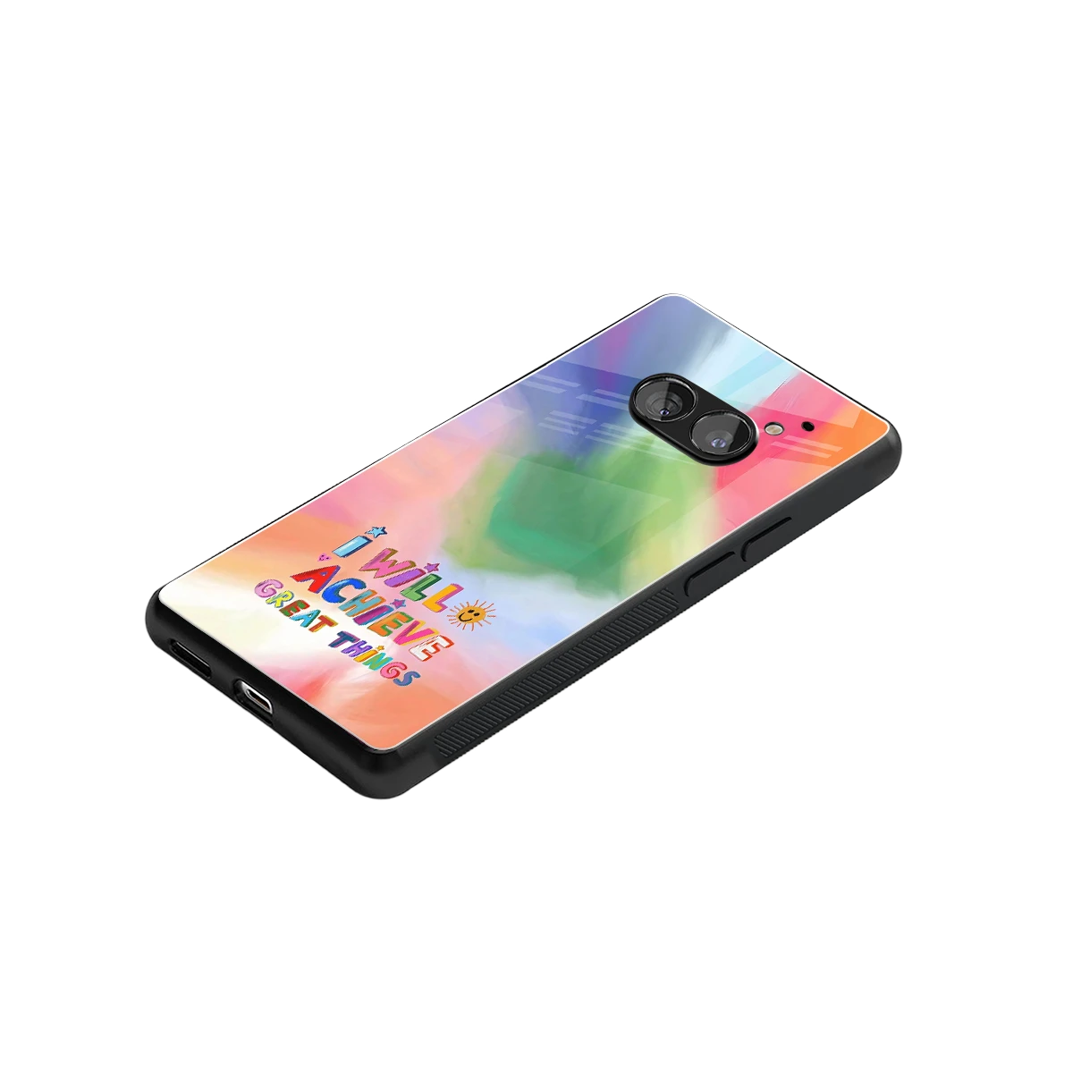 Goal Setter stylish phone case for nothing phone 2a | glossy glass and slim fit