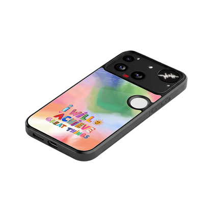 Goal Setter stylish phone case for nothing phone 3 | glossy glass and slim fit