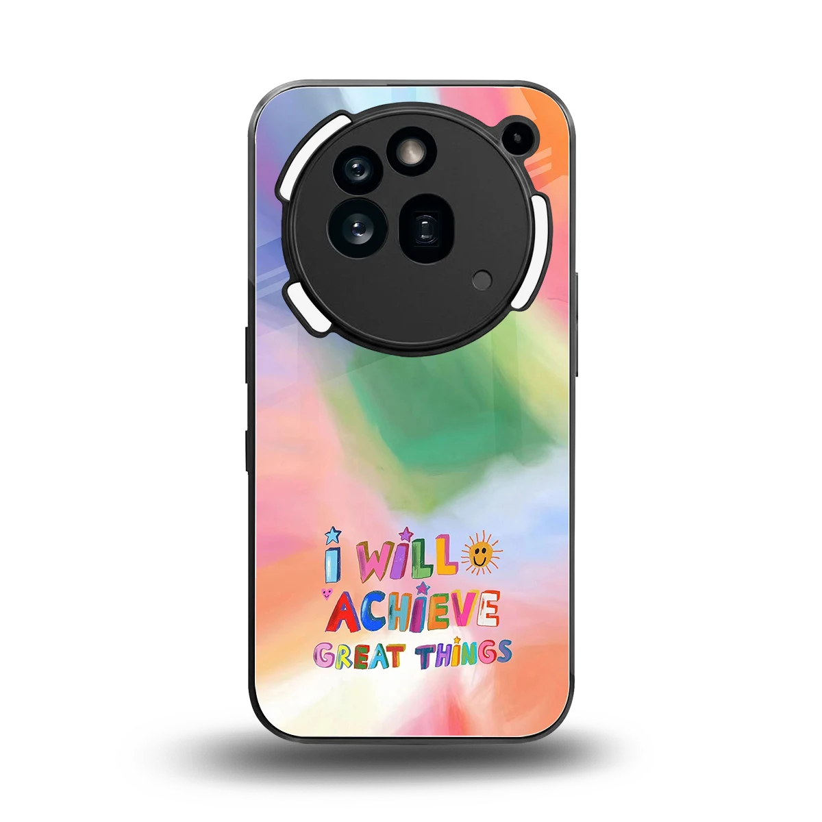 Goal Setter back phone cover | glass case for nothing phone 3a pro