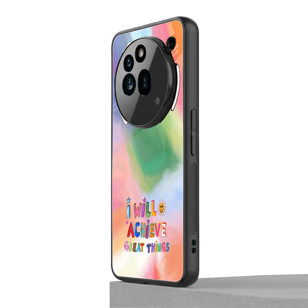 Goal Setter nothing phone 3a pro mobile cover | shockproof glass phone case