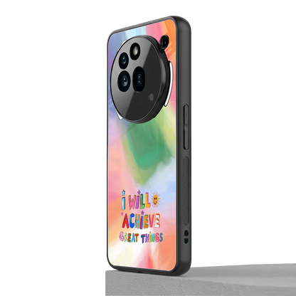 Goal Setter nothing phone 3a pro mobile cover | shockproof glass phone case