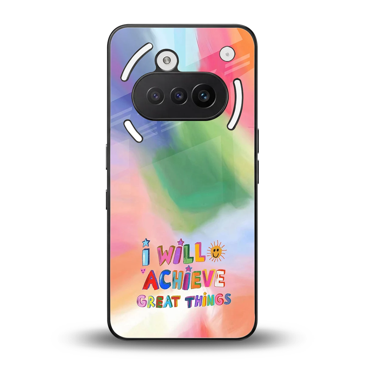 Goal Setter back phone cover | glass case for nothing phone 3a