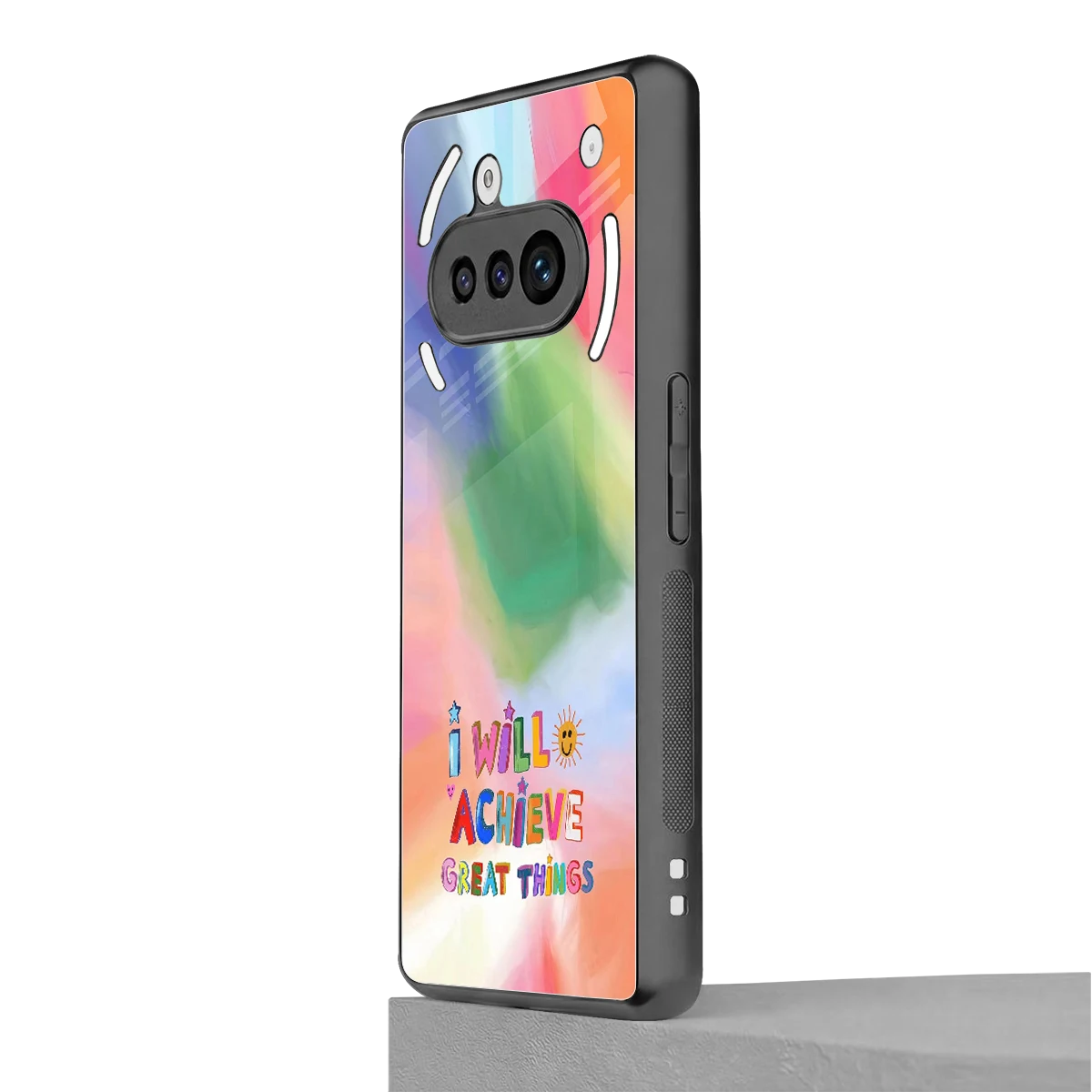 Goal Setter nothing phone 3a mobile cover | shockproof glass phone case