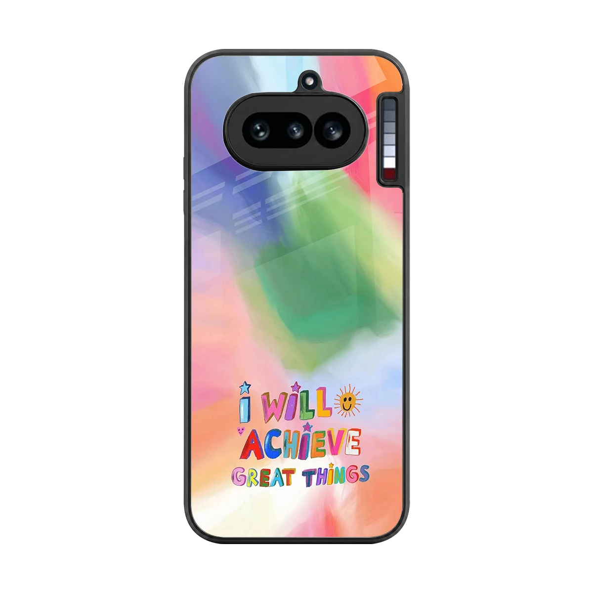 Goal Setter back phone cover | glass case for nothing phone 4a