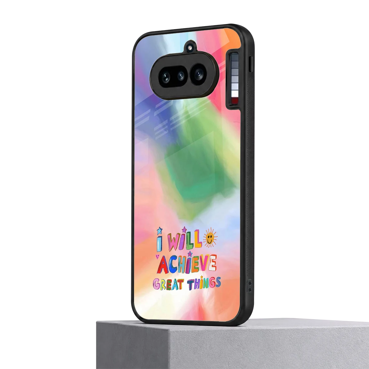 Goal Setter nothing phone 4a mobile cover | shockproof glass phone case