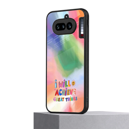Goal Setter nothing phone 4a mobile cover | shockproof glass phone case