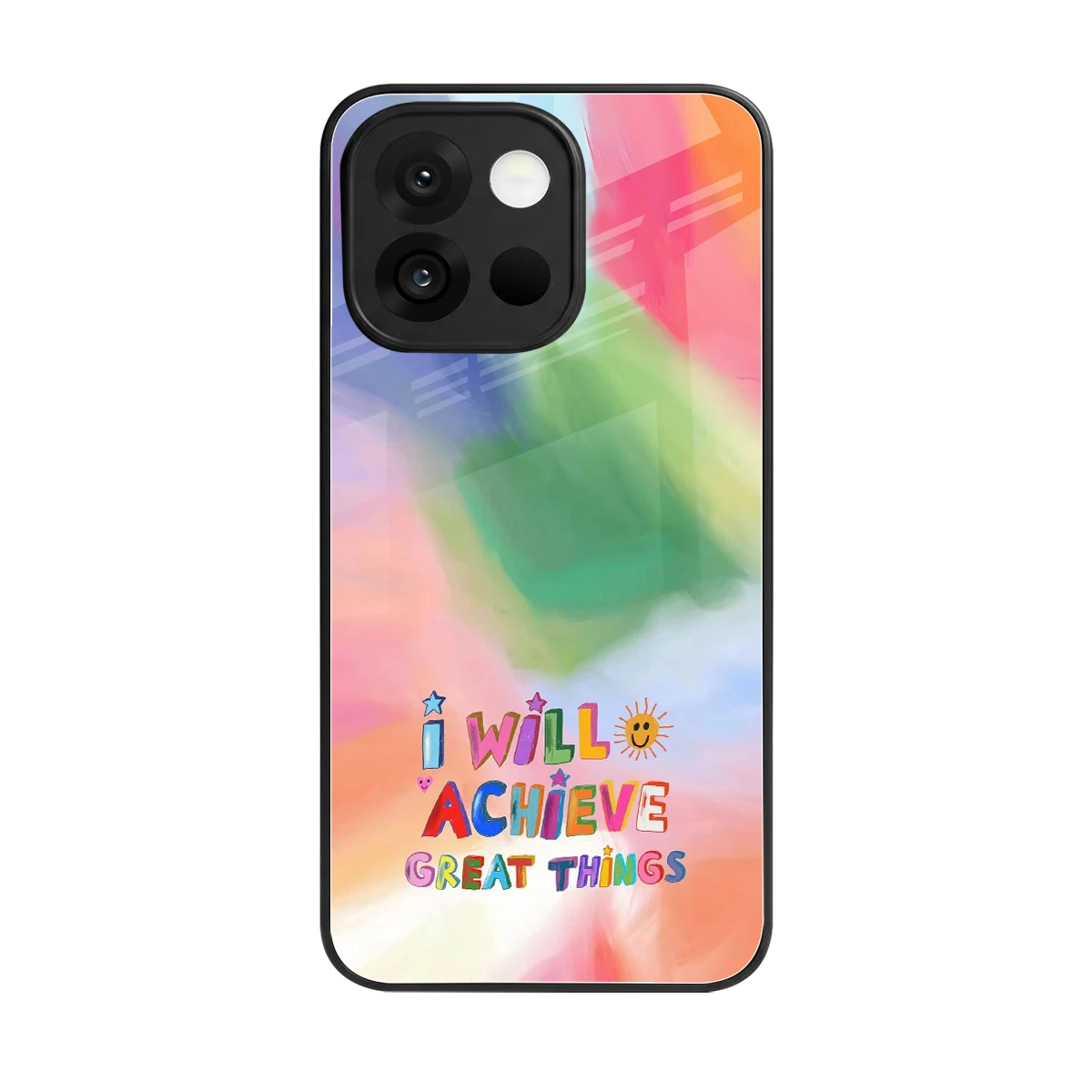 Goal Setter back phone cover | glass case for oneplus 13s