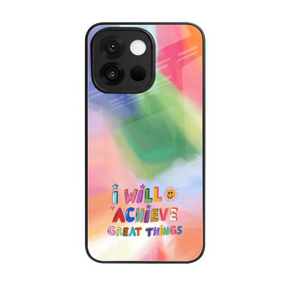Goal Setter back phone cover | glass case for oneplus 13s