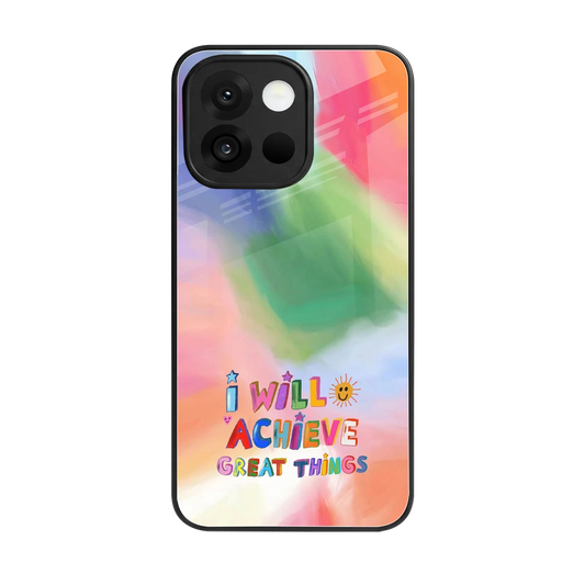 Goal Setter back phone cover | glass case for oneplus 13s