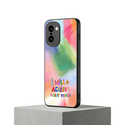 Goal Setter oneplus 15r mobile cover | shockproof glass phone case