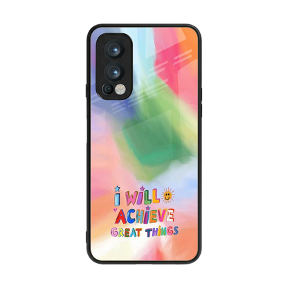Goal Setter back phone cover | glass case for oneplus nord 2