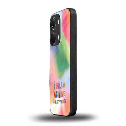 Goal Setter oneplus nord 3 mobile cover | shockproof glass phone case