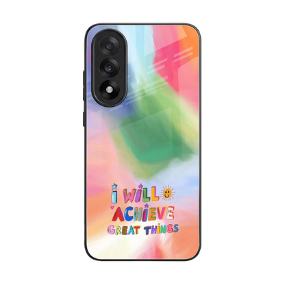Goal Setter back phone cover | glass case for oneplus nord 5
