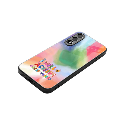 Goal Setter stylish phone case for oneplus nord 5 | glossy glass and slim fit