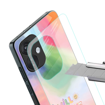 Goal Setter stylish phone case for oneplus nord ce 3 | glossy glass and slim fit