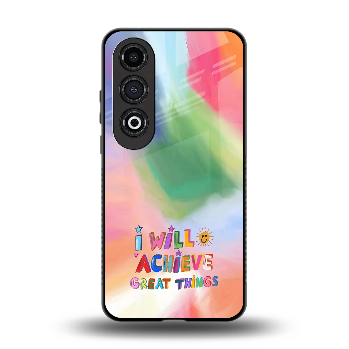 Goal Setter back phone cover | glass case for oneplus nord ce 4