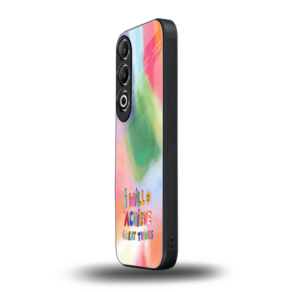 Goal Setter oneplus nord ce 4 mobile cover | shockproof glass phone case