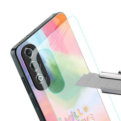 Goal Setter stylish phone case for oneplus nord ce 4 | glossy glass and slim fit