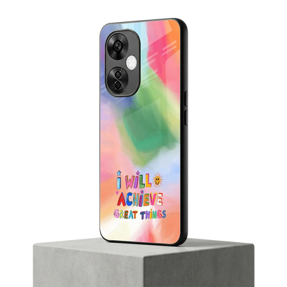 Goal Setter oneplus nord ce 3 lite mobile cover | shockproof glass phone case