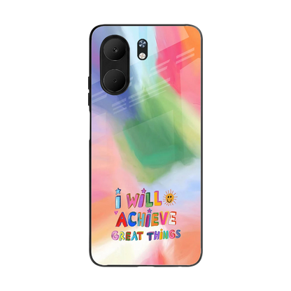 Goal Setter back phone cover | glass case for oppo a5x 5g