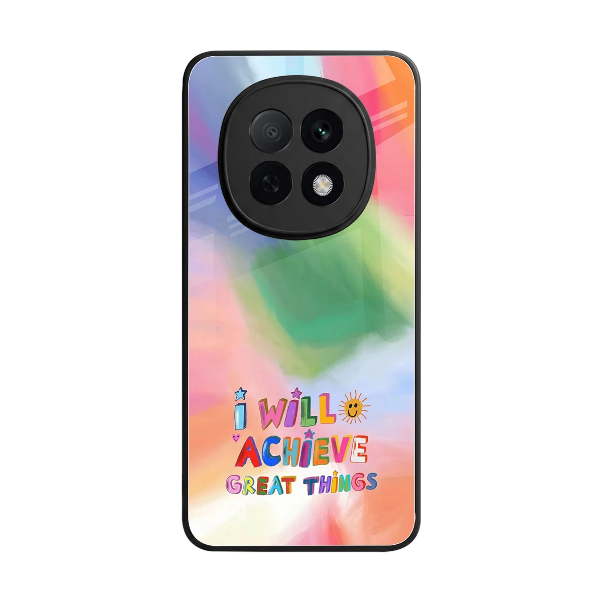 Goal Setter back phone cover | glass case for oppo f29 pro 5g
