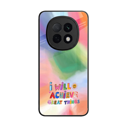 Goal Setter back phone cover | glass case for oppo f29 pro 5g