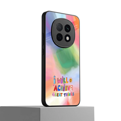 Goal Setter oppo f29 pro 5g mobile cover | shockproof glass phone case