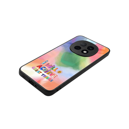 Goal Setter stylish phone case for oppo f29 pro 5g | glossy glass and slim fit