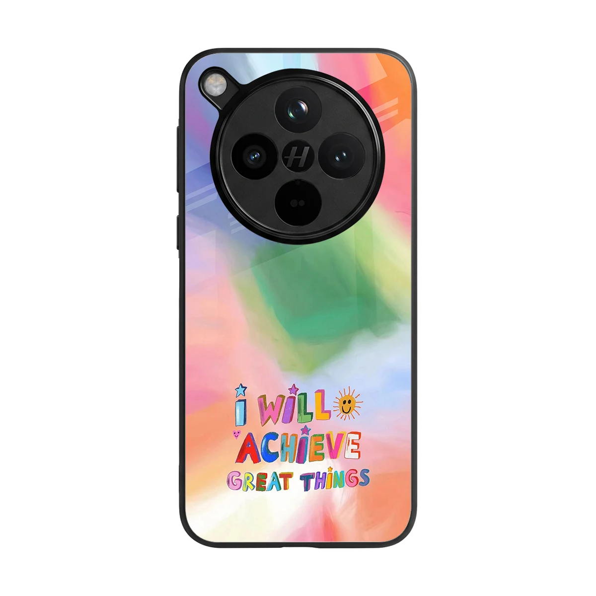 Goal Setter back phone cover | glass case for oppo find x8
